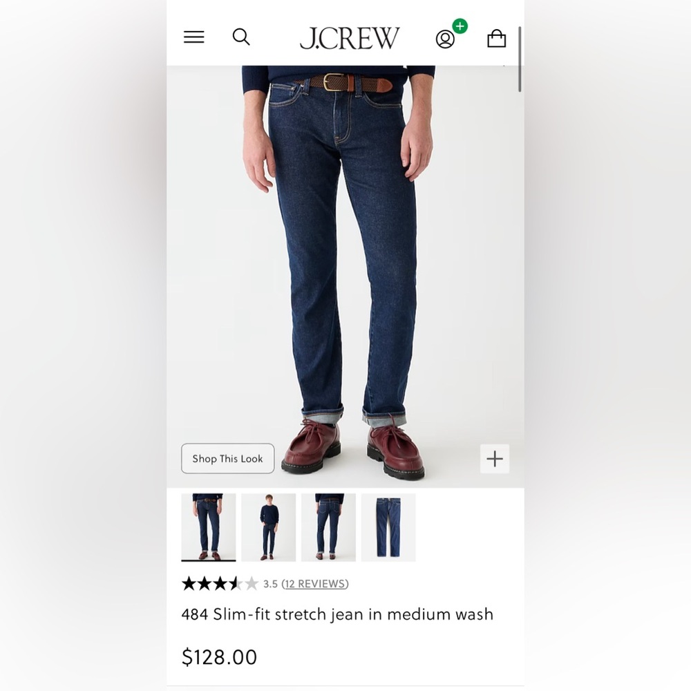 J Crew mens jean